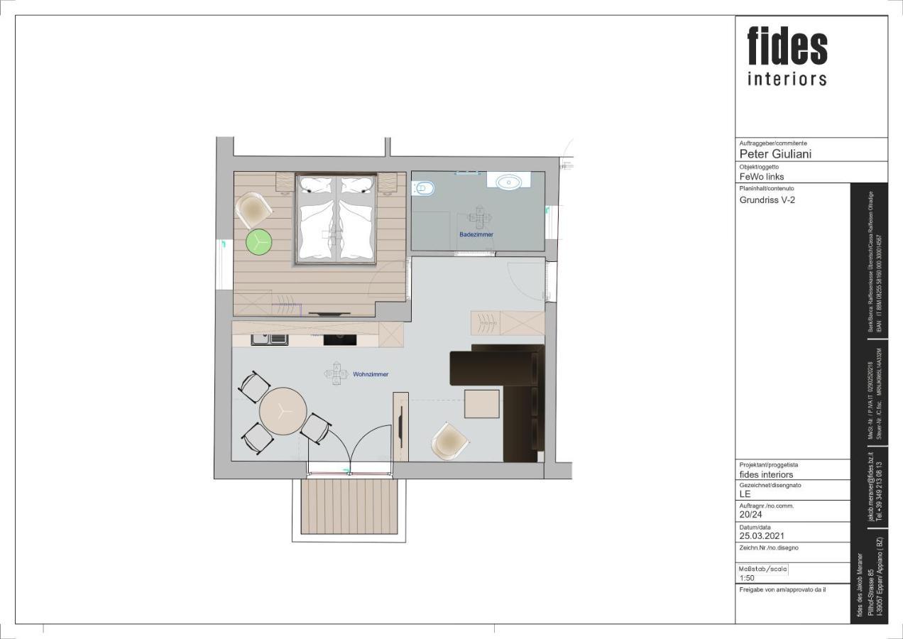 Apartament Weingut Lahn Zu Eppan Appiano Sulla Strada Del Vino Zewnętrze zdjęcie